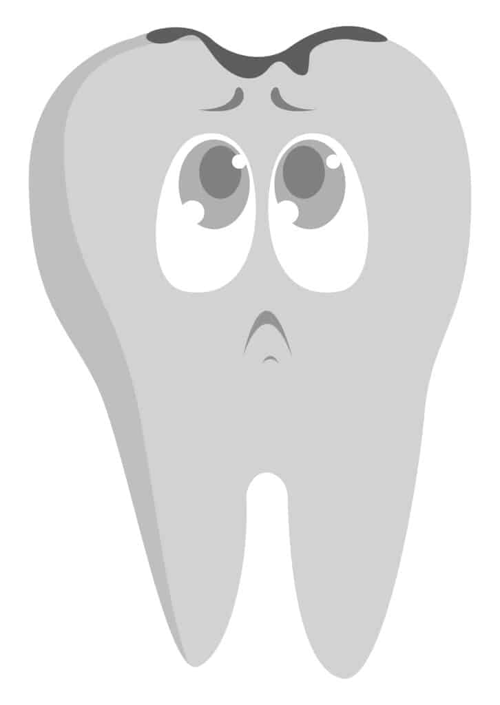 grey teeth